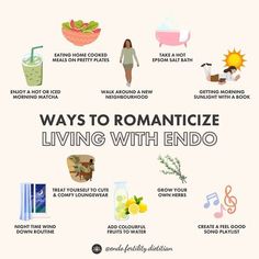 Romanticize your life with endo to make it easier to stick to your good habits ☀It can be hard to always get in enough movement, or make a meal at home — so by creating a more enjoyable routine out of it you are more likely to get it done!What are some ways you romanticize your daily habits with endo? Living With Chronic Pain, Healthy Routines, Romanticize Your Life, Healthy Food Menu, Menstrual Health, Healthy Routine, Struggle Is Real