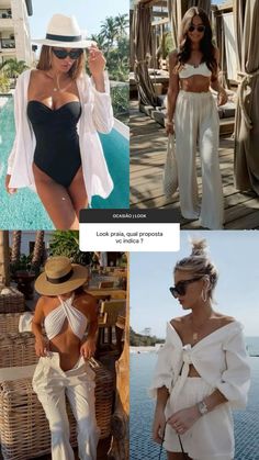 Quiet Luxury Swimwear, Outfits Playa, Italy Summer Outfits, Casual Beach Outfit, Summer Holiday Outfits