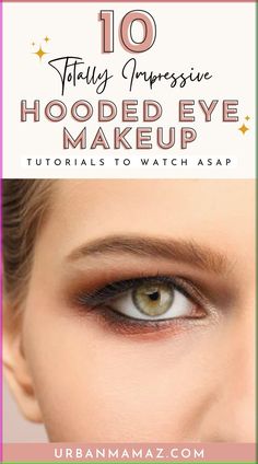 Looking for totally impressive hooded eye makeup tutorials to watch ASAP? Check out these 10 best makeup tutorials for hooded eyes. Bridesmaid Makeup Hooded Brown Eyes, Wedding Eye Makeup For Hooded Eyes, Eye Makeup For Hazel Eyes Hooded, Easy Eyeshadow For Beginners Hooded Eyes, Fully Hooded Eye Makeup, Smokey Eye Makeup For Hooded Eyes, Cat Eye Makeup Hooded Eyes, Bridesmaid Makeup Hooded Eyes, Smokey Eye Hooded Eyes