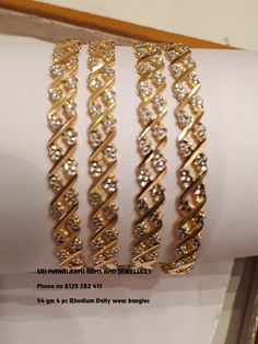 Bangles Gold Design, Kada Bangles, Gold Jewelry Stores