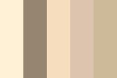 the color scheme is beige and brown, with neutrals on each half - tone