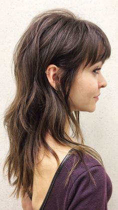 Layered Haircuts With Bangs, Bangs Straight, Bangs Long, Bangs With Medium Hair, Bangs Curly