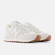 New Balance 574 Neutral, Cute Tennis Shoes New Balance, 547 New Balance, Womens 574 New Balance, New Balance Shoes Classic, New Balance 574 Cream, Women’s New Balance 574 Outfit, Trendy Shoes New Balance, 650 New Balance