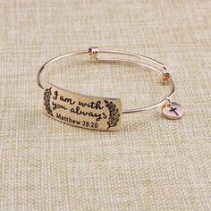 Check it out on our store! Matthew 28:20 #christianity #christianwomen #christianwoman #proverbs #bestgifts Faith Bracelet, Matthew 28, Express Your Feelings, Black Love Couples, Rose Bracelet, Women Of Faith, Spoil Yourself, Hrithik Roshan, Proverbs 31