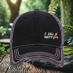 This dad hat is a 100% cotton, soft, and unstructured 6-panel low-fitting hat. One size fits most adults witThis dad hat is a 100% cotton, soft, and unstructured 6-panel low-fitting hat. One size fits most adults with a metal buckle at the back. Gear up for your next adventure with this rugged distressed gray baseball cap, featuring an eye-catching embroidered design of an off-road vehicle and the bold statement 'Born to Ride.' Perfect for 4x4 enthusiasts, this cap is designed to celebrate the thrill of the off-road lifestyle, whether you're hitting the trails or just want to showcase your love for adventure. Crafted from a durable cotton blend, this cap offers both comfort and longevity. The distressed detailing gives it a worn-in, vintage look, making it a stylish choice for everyday wea Distressed Baseball Cap For Outdoor, Distressed Snapback Dad Hat For Outdoor, Distressed Dad Hat For Outdoor, Distressed Trucker Baseball Cap For Outdoor, Distressed Trucker Hat For Outdoor, Outdoor Distressed Trucker Hat, Distressed Baseball Cap, Riding Hats, Off Road Vehicle