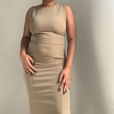 Olive Green Brand: Tahari Worn Once To Try On. Still Has Tags. Sleeveless Beige Dress For Office, Beige Sleeveless Office Dress, Olive Fitted Knee-length Dress, Olive Green Bodycon Dress, Olive Green Dress, White Sheath Dress, Bling Dress, Tahari Dress, Emerald Green Dresses