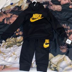 Got Two Many Ordered Selling Brand New Nike 4t Jogger Sets Price Is Firm Im Selling Because It Literally Just Got Pulled Out The Package Tonight And I’m Trying To Sell Fast I Have More But Message Me If You Want Another Black And Red One I Have I’m Selling