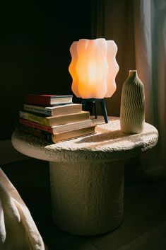 Wooj Design The Wavy Lamp | Urban Outfitters Table Lamp Sculpture, Comb Jellyfish, Funky Lamps, Office Lamp, Pinterest Contest, Smart Bulbs, Standard Lamps, The Pacific Ocean, Hue Philips