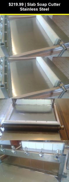 three stainless steel trays stacked on top of each other