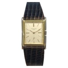 Vintage Omega, Square Watch, Women Wrist Watch, Beautiful Watches, Patek Philippe, Large White, Jaeger Watch, Yellow White, Wrist Watch