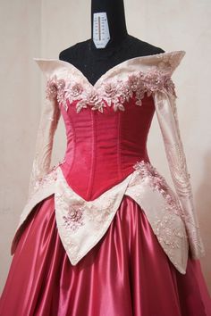 Aurora Sleeping Beauty Costume, Aurora Sleeping Beauty Dress, Aurora Wedding Dress, Sleeping Beauty Cosplay, Sleeping Beauty Dress, Sleeping Beauty Costume, Pink Cosplay, Sleeping Beauty Princess, Elsa Cosplay