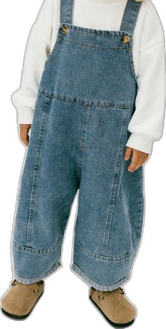 Casual Spring Cargo Jeans With Button Closure, Casual Wide Leg Denim Jumpsuit With Button Closure, Casual Washed Denim Jumpsuit With Straight Leg, Oversized Overalls, Dyeing Process, Naturally Dyed, Denim Overalls, Ankle Length, Color Variations