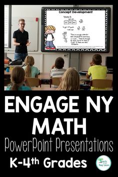 a man teaching students how to use a powerpoint presentation