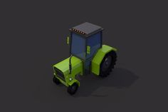 **Low Poly Tractor** ------------------------- **Features:**  - High quality model - Created in: Cinema 4D - Polygons: 12890 - Vertices: 15280 - Formats: .c4d, .fbx, .obj, .3ds - All layers are grouped and SUPER sorted - Cinema 4D physical render ready - Easy customizable and editable colors - Correct and simple mesh  ------------------------- Low Poly Car, 3d Reference, 3d Inspiration, Low Poly Games, Poly Art, Low Poly Art, Low Poly Models, 3d Tutorial, Low Poly 3d