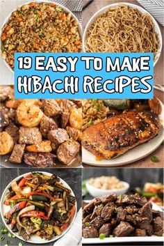 the ultimate guide to make hibachi recipes