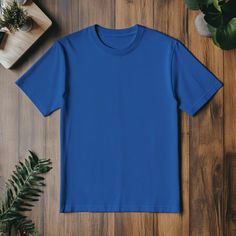 Digital Blue T shirt Mockup File Download when Purchased. Blank Tshirt, Clothing Mockup, T Shirt Mockup, Blue T Shirt, Tshirt Mockup, Shirt Mockup, Blue T, Blue Tshirt, Design Digital