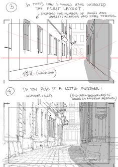 Register - Login Perspective Sketch, Perspective Drawing Architecture, Perspective Drawing Lessons, Comic Tutorial, Comic Layout, Perspective Art, Background Drawing, Comic Drawing, Perspective Drawing