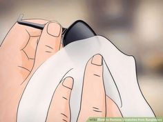 3 Ways to Remove Scratches from Sunglasses - wikiHow How To Clean Sunglasses, Diy Sunglasses, Plastic Mesh, Diy Plant Hanger, Furniture Wax, Car Wax, Under The Lights, Small Bowl, Car Gadgets