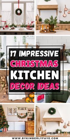 christmas kitchen decor ideas that are easy to make