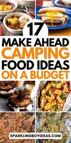 Camping food made easy! Explore our easy camping recipes and campfire food ideas. From quick camping breakfast ideas to hearty camping dinner recipes, find everything you need for your next adventure. Discover healthy camping meals, vegetarian camping recipes, and high-energy camping foods that keep you fueled.  Whether you're into backpacking meals or family camping meals, we've got you covered. Enjoy the simplicity of one-pot camping meals and the fun of camping desserts! Make Ahead Camping Meals, Camping Food Make Ahead, Camping Meal Planning, Camping Menu, Camping Lunches, Camping Breakfast, Camping Dinners, Easy Camping Meals