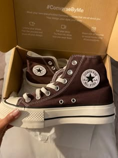 Boty Converse, Zapatillas All Star, Cute Converse Shoes, Brown Converse, Cute Converse, Shoe Wishlist