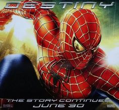 an advertisement for the amazing spider - man movie