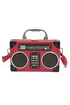 Pu Leather - 7.5*4.7*2" Wallet Storage, Radio Design, Retro Radios, Retro Radio, Chain Purse, Leather Handbags Women, Clutch Purse Evening, Bag Chain, Crossbody Messenger Bag