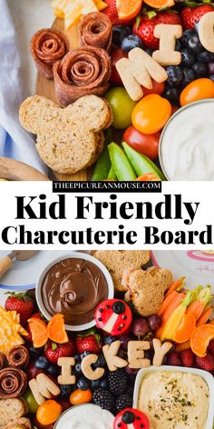 this kid friendly charcuterie board is the perfect snack for your little one's first birthday