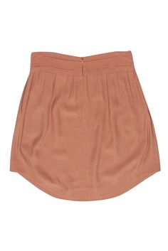 Embrace the warmth of summer with See by Chloe's mini skirt in a timeless camel hue. This lightweight piece captivates with its charming curved hem, embodying the perfect balance between comfort and style. Its versatile design makes it a summer wardrobe essential, ideal for pairing with a crisp white blouse and tan sandals for a breezy, chic look. Size 6 Shell 100% Viscose Unlined Concealed center back zipper closure Two side pockets Waist 29” Total length 22” Summer Brown Short Length Skirt, Brown Short Skirt For Summer, Summer Brown Short Skirt, Summer Brown Mini Skirt For Work, Brown Summer Mini Skirt For Workwear, Brown Mini Skirt For Summer Workwear, Chic Beige Short Mini Skirt, Chic Brown Mini Skirt For Summer, Chic Brown Summer Skort