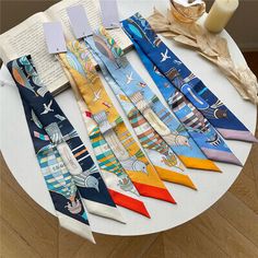 Find ideas๏ฟฝand inspiration for Quality 18 Momme Twill Silk Scarf Ribbon Balloon Print Necktie Headband 33 *2 , Women's Scarves Wraps Adjustable Multicolor Neckwear For Gift, Adjustable Multicolor Standard Tie, Ribbon Balloon, Balloon Print, Printed Balloons, Double Face, The Head, Necktie, Silk Scarf