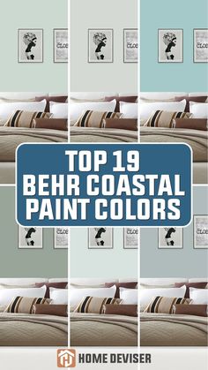 Top 19 Behr Coastal Paint Colors