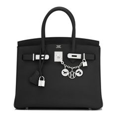 Black Birkin Bag, Hermes Birkin 30 Black, Black Birkin, Hermes Store, Expensive Bag, Luxury Bags Collection, Box Store, Fancy Bags, Pretty Bags