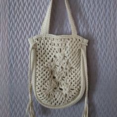 Strap Drop 11" Poly Lined 13" W X 16" T 2 Inside Slip Pockets Drawstring Cinch Closure Casual White Square Hobo Bag, White Beach Hobo Bag With Adjustable Strap, White Woven Shoulder Beach Bag, White Hobo Bag With Braided Handles For The Beach, Casual White Square Crochet Bag, Bohemian Cream Bags For Everyday, White Bohemian Shoulder Bag For Vacation, White Square Shoulder Bag For Beach, Eco-friendly Cream Crochet Bag With Adjustable Strap