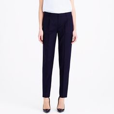 Marston pant in Super 120s wool Nana Fashion, Outfits For Wedding, Work Capsule Wardrobe, Navy Blue Dress Pants, Work Capsule, Spring Capsule, Wool Shirt, Summer Capsule, Classic Suit