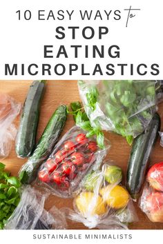 While the health effects of microplastics on humans are not fully understood, common sense measures that reduce our exposures to both the plastic itself and also the endocrine-disrupting chemicals that are on and in such particles are certainly prudent. On this episode of the Sustainable Minimalists podcast: How to eat, drink, and inhale fewer microplastics as you go about your days. How To Not Eat, Zero Waste Holiday, Plastic Free Living, Waste Reduction, Environmental Concerns, Life Group, Zero Waste Living