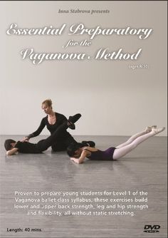 the dvd cover shows two people doing yoga