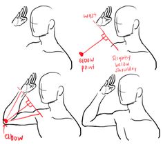 how to draw the upper half of a man's head with different angles and directions