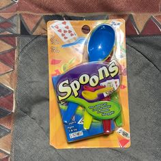 Patch- Spoons~The Game Of Card Grabbing & Spoon Snaggin. For Ages 7-Up. Great Family Game. New-Never Been Opened 7 Up, Family Game, Family Games, Spoons, Card Games, Christmas Holidays, The Game, Holidays, Customer Support