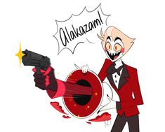 Lucifer And Alastor, Silly Photos, H Hotel, Alastor Hazbin Hotel, Helluva Boss And Hazbin Hotel, Tom Jerry