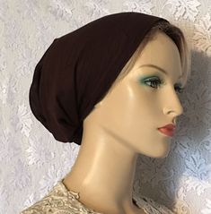 Christian Head Wrap, Brown Head Scarf, Jewish Head Wraps, Biblical Head Coverings, Hair Wrap Scarf Jewish, Cotton Headband, Scarf Headband, Head Covering, Head Scarf