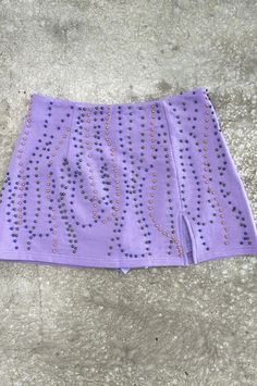 Lavender Mardi Gras Bead Skort by Queen of Sparkles - SoSis Mardi Gras Jeans, Cute Mardi Gras Outfit, Queen Of Sparkles, School Spirit Shirts, Mardi Gras Beads, Back Pictures, Spirit Shirts