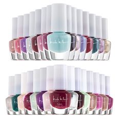 PRICES MAY VARY. ADD SOME COLOR: This 30 piece mini nail polish collection from Nicole Miller gives you multiple color options to try. SET INCLUDES: The set comes with 30 glossy, mini nail polishes in various shades ranging from pinks, purples, reds, blues, glossy shades, and glitter shades. Each mini polish is 4.5 ml. MIX AND MATCH YOUR LOOKS: Upgrade your beauty collection so you can breeze through every season with a fresh manicure that complements and matches your wardrobe staples. These min Sophisticated Manicure, Quick Dry Nail Polish, Trendy Shades, Nail Polish Kit, Powder Nail Polish, New Nail Polish, Nail Polish Set, Nail Polish Kits, Best Nail Polish