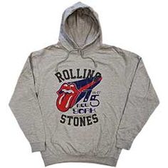 The Rolling Stones Unisex Pullover Hoodie: New York '75 Casual Sweatshirt With Adjustable Hood For Fans, Casual Band Logo Sweatshirt For Fans, Casual Sweatshirt With Band Logo For Winter, Winter Band Merch Hoodie Pre-shrunk, Hooded Band Merchandise Tops, Rollin Stones, The Artist Movie, Kids Sale, Pop Punk