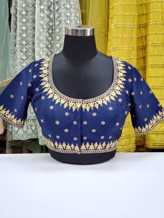 Fancy raw silk blouse with gold embroidery Blouse has 2 inch margins on each side to make it bigger Ready to ship Online only Raw Silk Blouse, Gold Embroidery, Embroidery Blouse, Embroidered Blouse, Raw Silk, Silk Blouse, Red Green, Make It, Long Sleeve Blouse