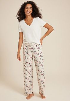 Snoopy Hacci Wide Leg Pajama Pants | maurices Wide Leg Pajama Pants, Snoopy Pajamas, Snoopy Christmas, Christmas Pajamas, Pajama Pants, Pajamas, Wide Leg, Snoopy, Pants