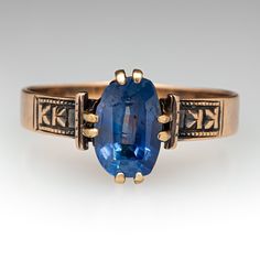 This beautiful circa late-Victorian ring contains one (1) cushion mixed cut natural sapphire weighing 1.92 carats and set into a four-split prong head. Engraved details accent the shoulders of the shank. The ring measures 10.2mm at the top, rises 4.0mm above the finger, tapering to 3.4mm wide and 0.6mm thick at the base of the shank. The ring is currently size 7.5 and has a nice aged patina. Antique Sapphire Diamond Ring, Antique Sapphire Ring With 17 Jewels, Antique Oval Sapphire Ring With Rose Cut Diamonds, Heirloom Cushion Cut Sapphire Ring, Heirloom Cushion Cut Sapphire Ring With Center Stone, Heirloom Sapphire Ring With Cushion Cut Center Stone, Victorian Style Oval Sapphire Ring, Victorian Sapphire Oval Rings, Antique Oval Sapphire Ring