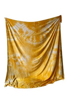 Silk Sheet in Marigold Splash Effect, Silk Sheets, Low Bed, Silk Bedding, Dyed Silk, Hand Dyed Silk, Silk Pillow, Silk Dyeing, Purple Rain