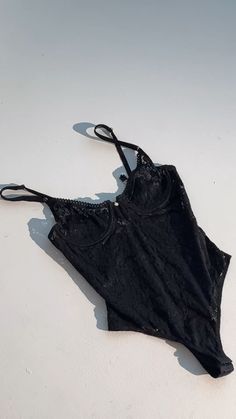 Black lace bodysuit from Gooseberry Intimates. Perfect bodysuit to pair with jeans for a sexy going out look. Lace bodysuit with underwired cups and picot trim details on the cup edges. Elegant bodysuit to wear on any occasion. Elegant Bodysuit, Gooseberry Intimates, Black Lace Bodysuit, Mon Cheri, Bodysuit Lingerie, Lace Bodysuit, Black Lace, Floral Pattern, Going Out