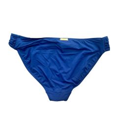 LAUREN RALPH LAUREN Bikini Bottom Hipster Shirred-Side Women's Swimwear -New with Tag -Brand: LAUREN RALPH LAUREN -Color: Blue -Size: 12 -Material: 83%Nylon/17%Elastane -Lining: 100%Polyester -Shirred Side Detail -Made in China Stretch Brief Tankini For Poolside, Stretch Solid Color Tankini For Pool, Stretchable Swimwear With Lined Body For Pool, Stretch Fit Tankini For Pool, Stretch Swimwear Briefs For Pool, Stretch Brief Tankini For Beach, Stretch Brief Swimwear For Pool, Stretch Swimwear For Pool, Vacation Swimwear Briefs With Stretch