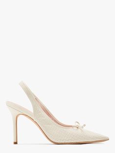 Slingback Pump, Nappa Leather, Kate Spade New York, Stiletto Heels, Ankle Strap, Kate Spade, Pumps, New York, Heels